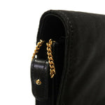 Hermès -- Black Suede Shoulder Bag (Pre-Owned)