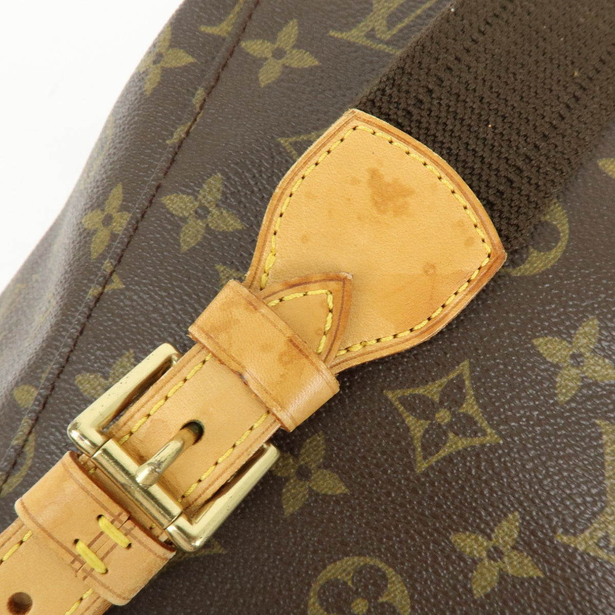 Louis Vuitton Vintage Montsouris Monogram Canvas Brown Canvas Backpack Bag (Pre-Owned)