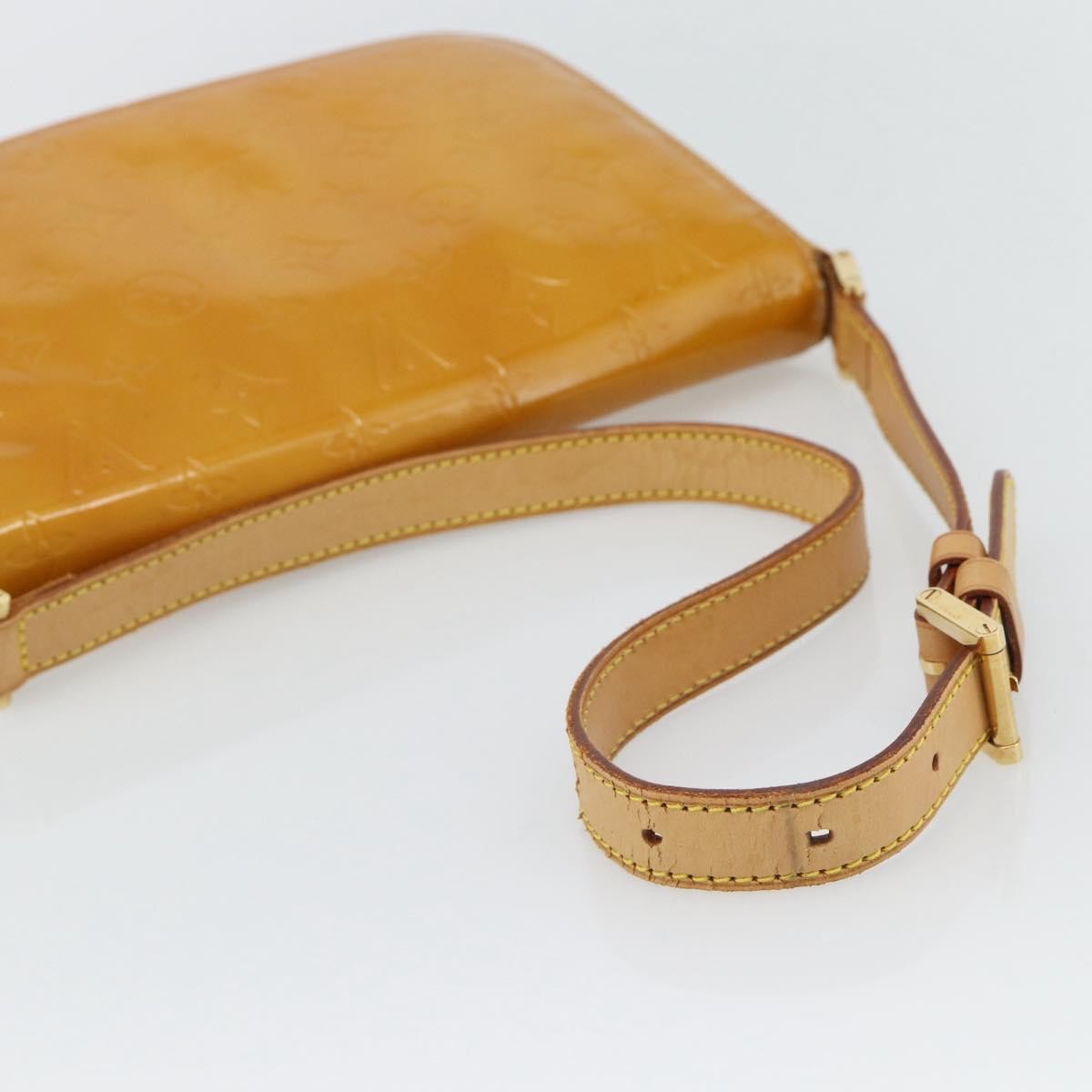 Louis Vuitton Thompson Street Monogram Vernis Yellow Patent_Leather Shoulder Bag Bag (Pre-Owned)