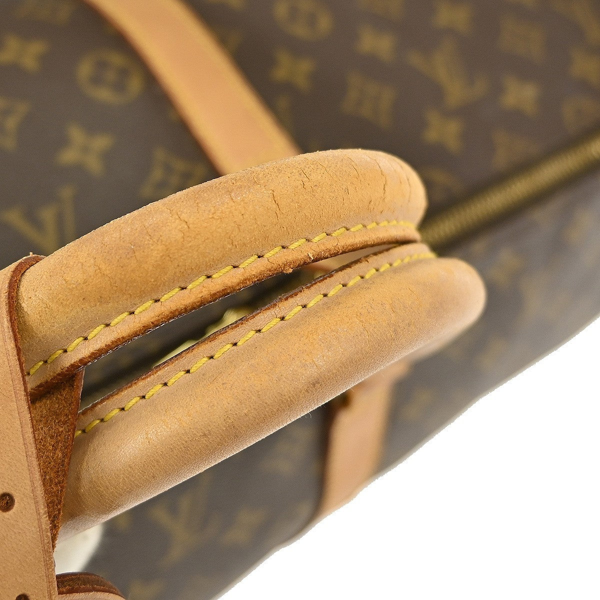 Louis Vuitton Keepall Monogram Canvas Brown Canvas Travel Bag Bag (Pre-Owned)