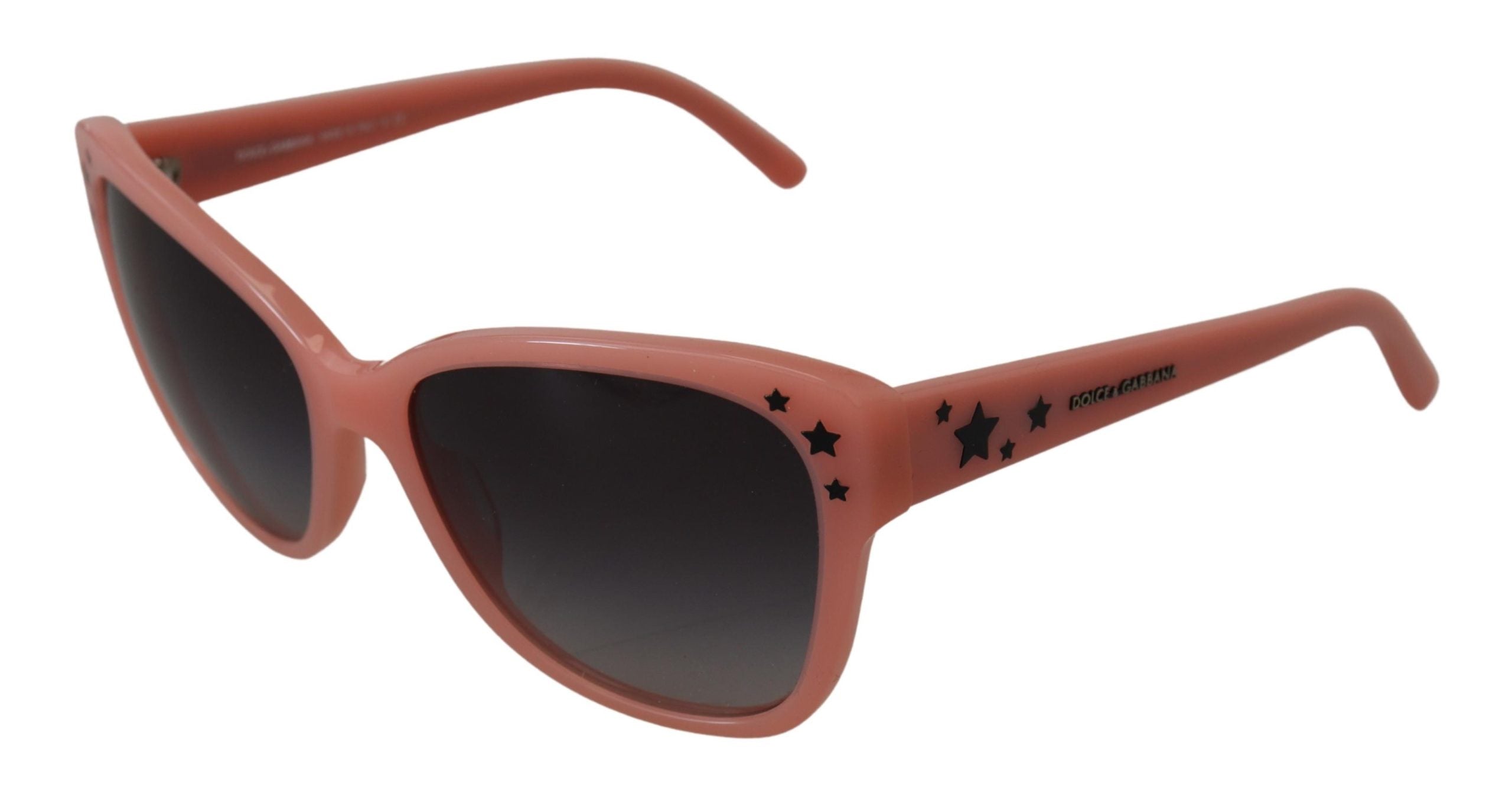 Dolce & Gabbana Pink Acetate Frame Stars Embellishment DG4124 Women's Sunglasses