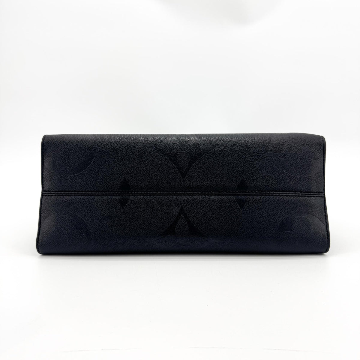 Louis Vuitton Onthego Monogram Empreinte Giant Navy Leather Tote Bag Bag (Pre-Owned)