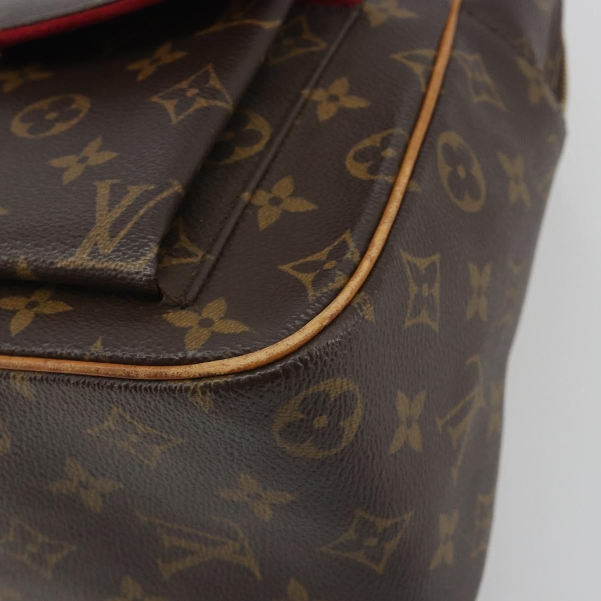 Louis Vuitton Excentri-Cite Monogram Canvas Brown Canvas Handbag (Pre-Owned)