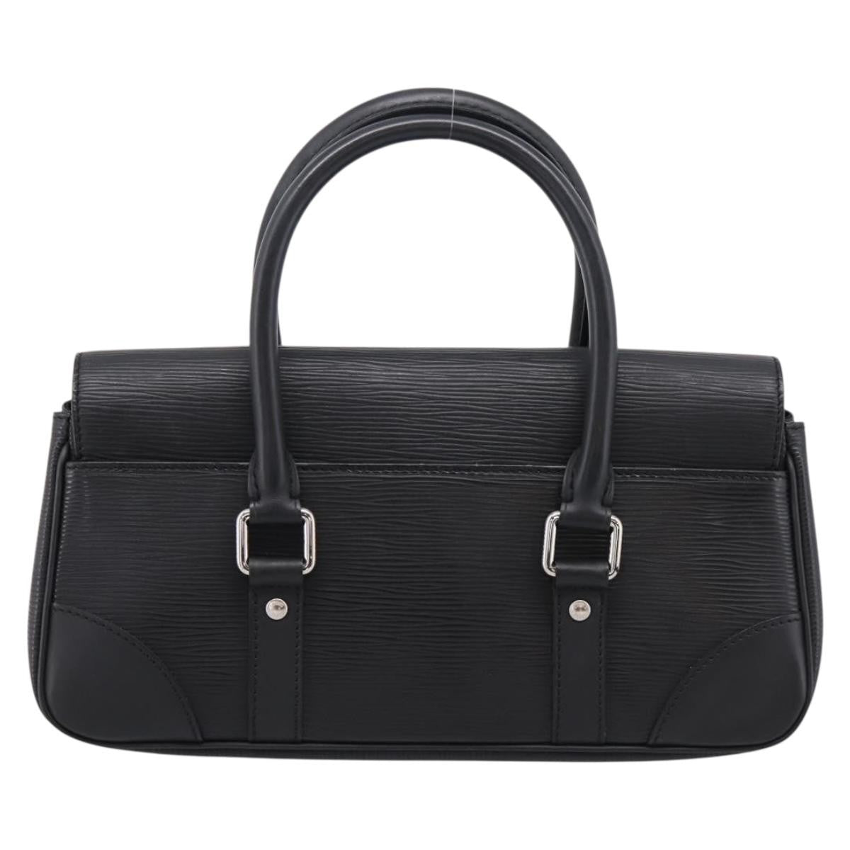 Louis Vuitton Segur Epi Leather Black Leather Handbag (Pre-Owned)