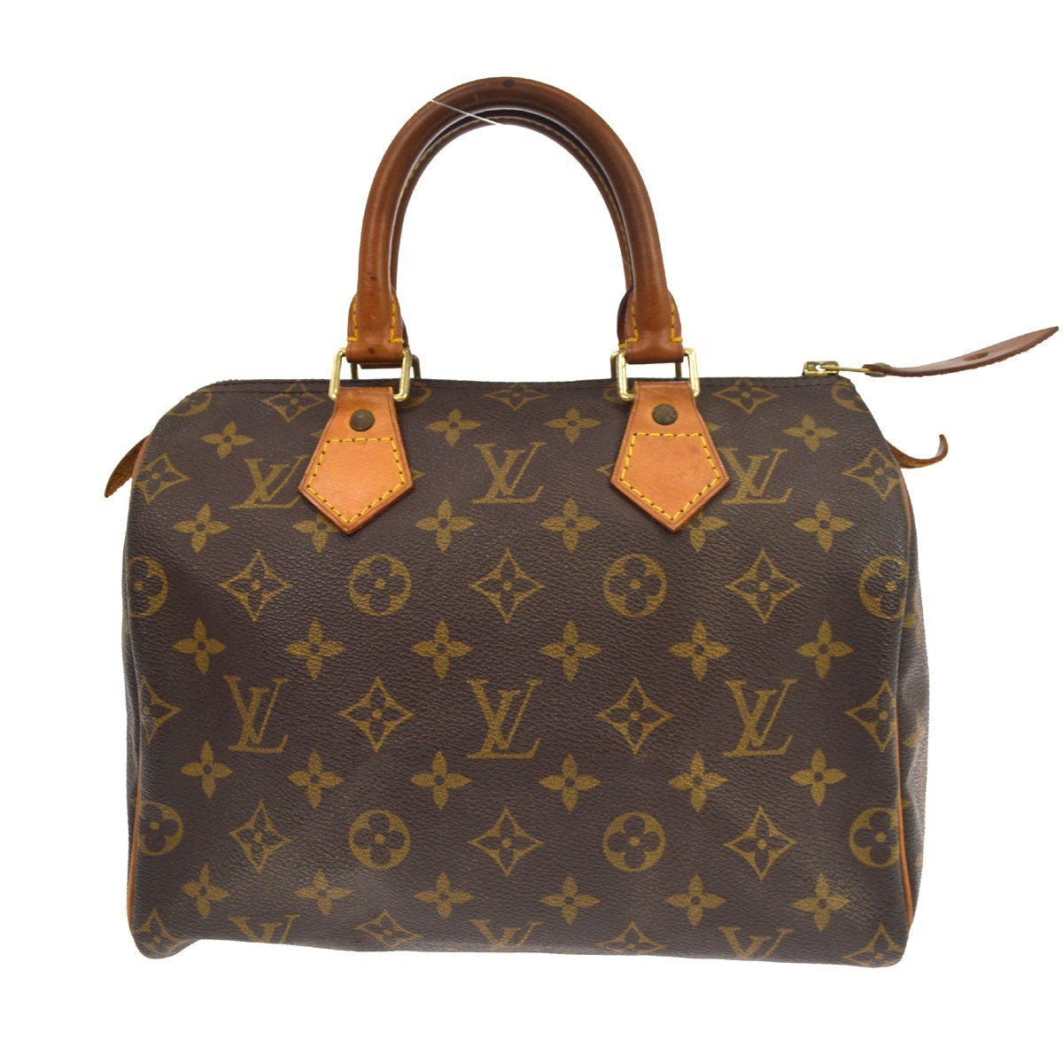 Louis Vuitton Speedy Monogram Canvas Brown Canvas Handbag (Pre-Owned)