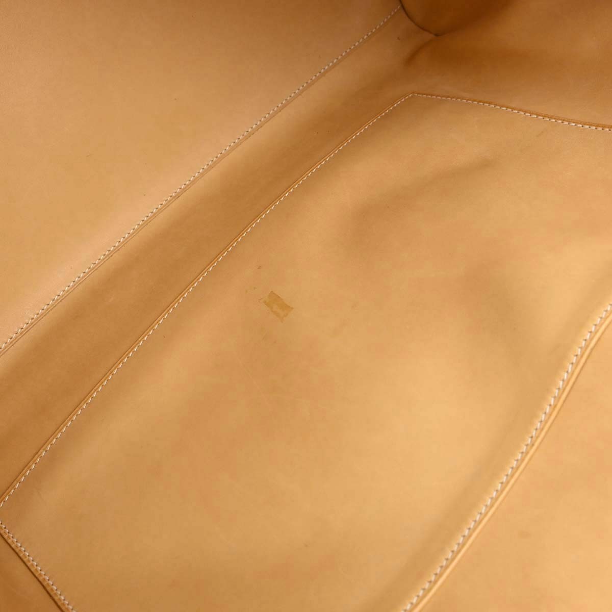 Hermes Paris-Bombay Clémence Brown Leather Handbag (Pre-Owned)