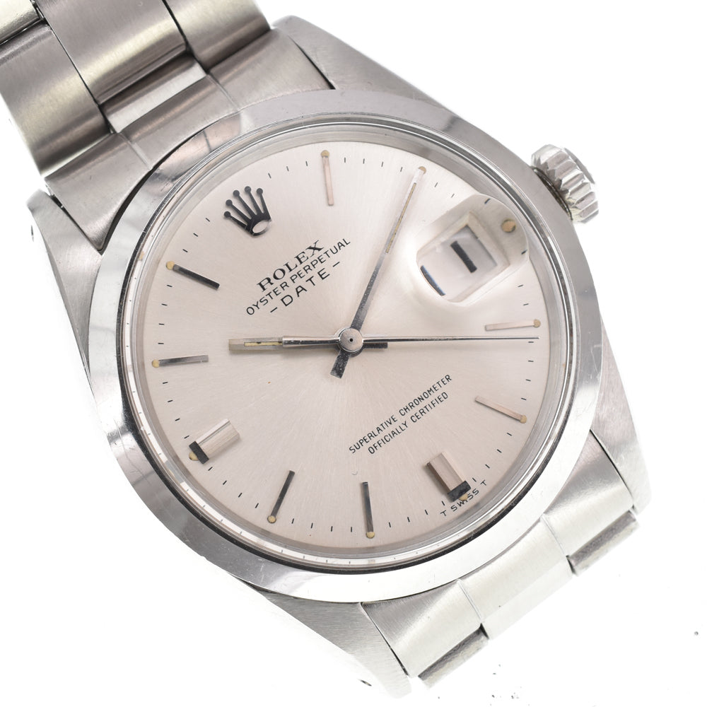 Rolex Oyster Perpetual Date Automatic Stainless Steel Watch (Pre-Owned)