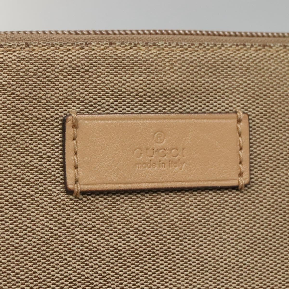 Gucci Original Messenger Gg Canvas Beige Canvas Shoulder Bag Bag (Pre-Owned)