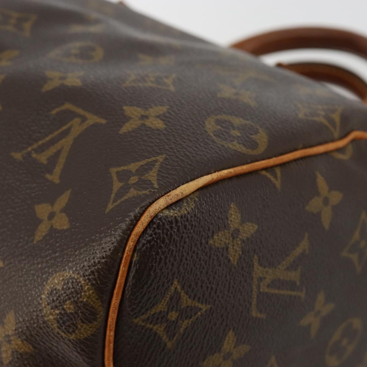 Louis Vuitton Speedy Monogram Canvas Brown Canvas Handbag (Pre-Owned)