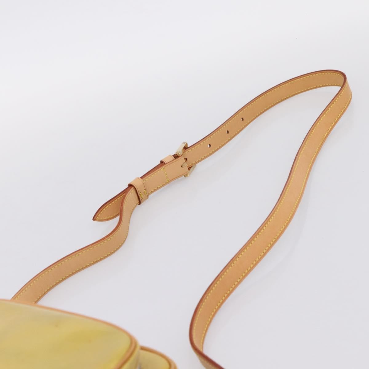 Louis Vuitton Wooster Monogram Vernis Yellow Patent_Leather Handbag (Pre-Owned)