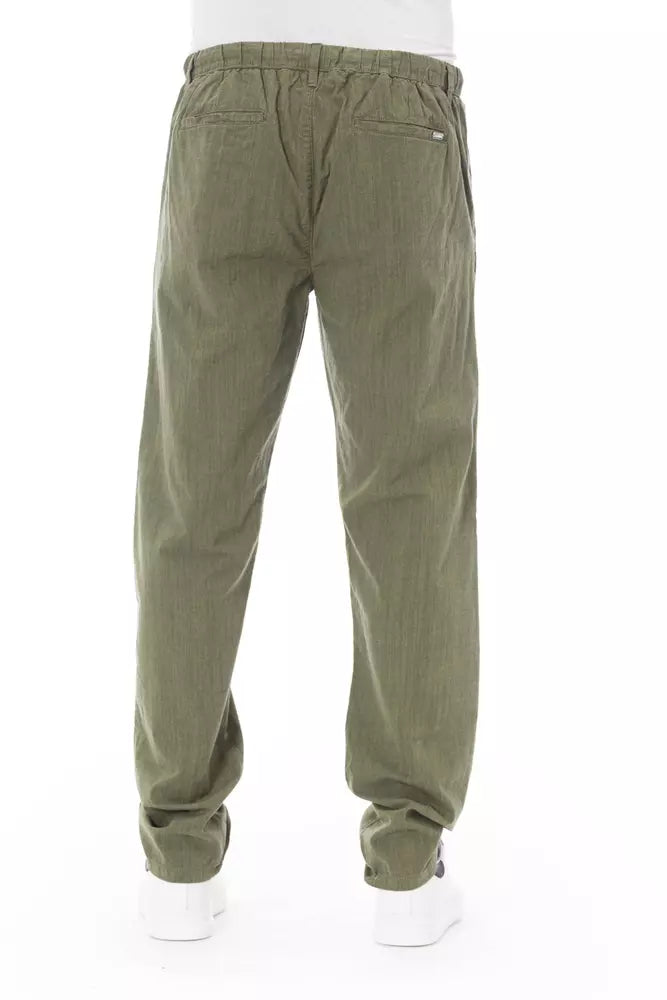 Baldinini Trend Army Cotton Jeans & Men's Pant