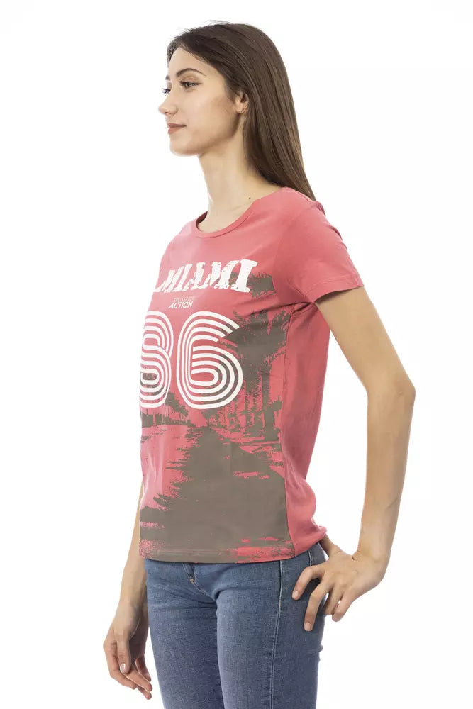 Trussardi Action Multicolor Cotton Women Women's T-Shirt