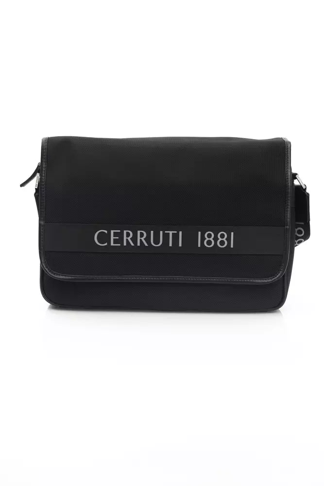 Cerruti 1881 Black Nylon Men Men's Crossbody