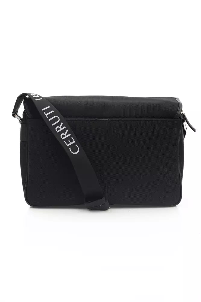 Cerruti 1881 Black Nylon Men Men's Crossbody