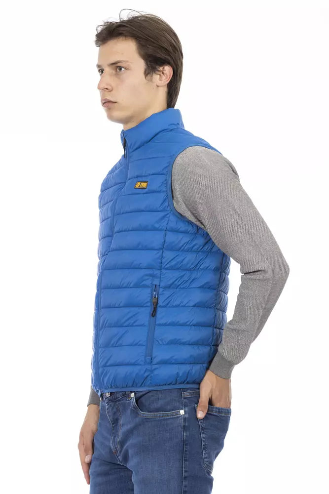 Ciesse Outdoor Blue Polyester Men Sleeveless Men's Jacket