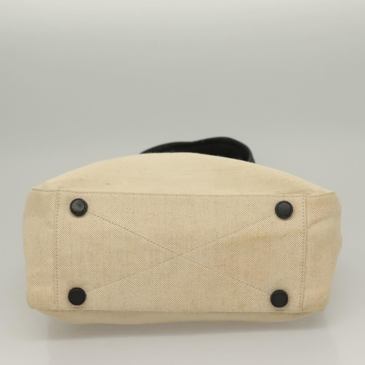 Prada Sport Canvas Beige Canvas Tote Bag Bag (Pre-Owned)