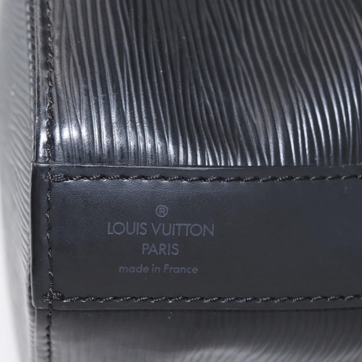 Louis Vuitton Vintage Sac D'epaule Epi Leather Black Leather Shoulder Bag Bag (Pre-Owned)