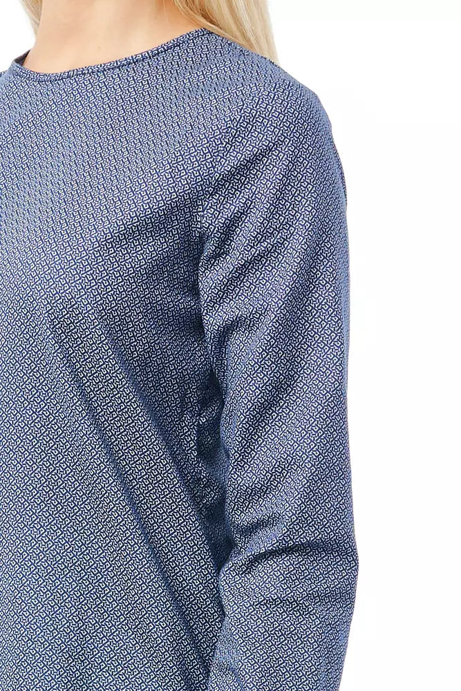 Bagutta Blue Cotton Women Women's Shirt