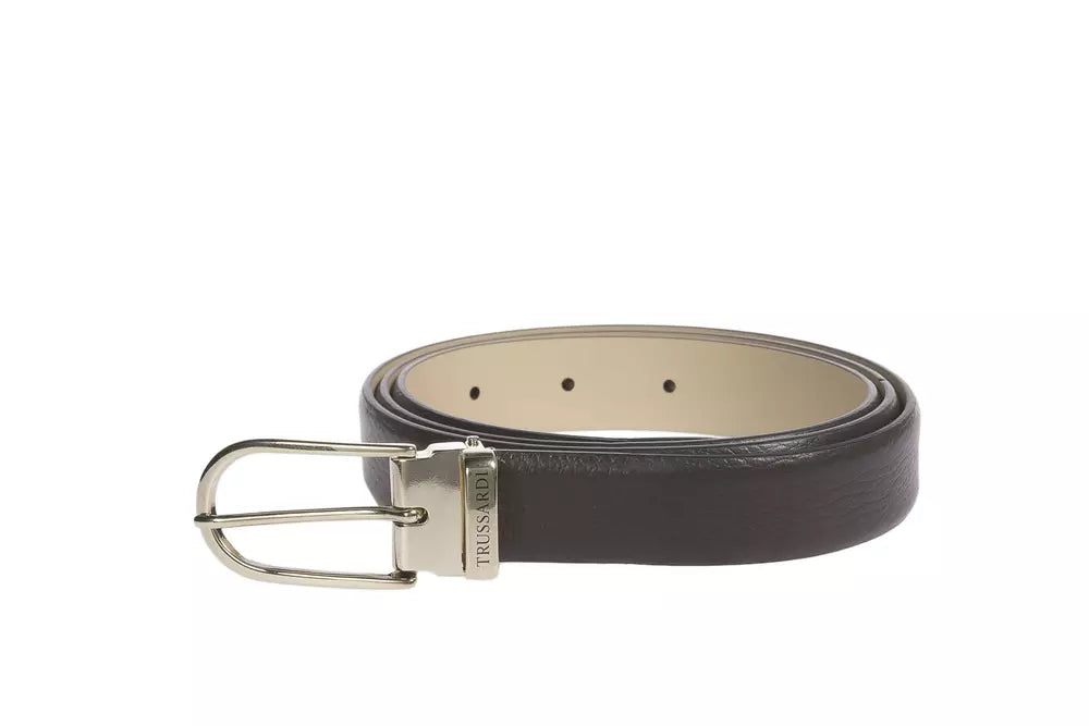 Trussardi Brown Leather Women Women's Belt
