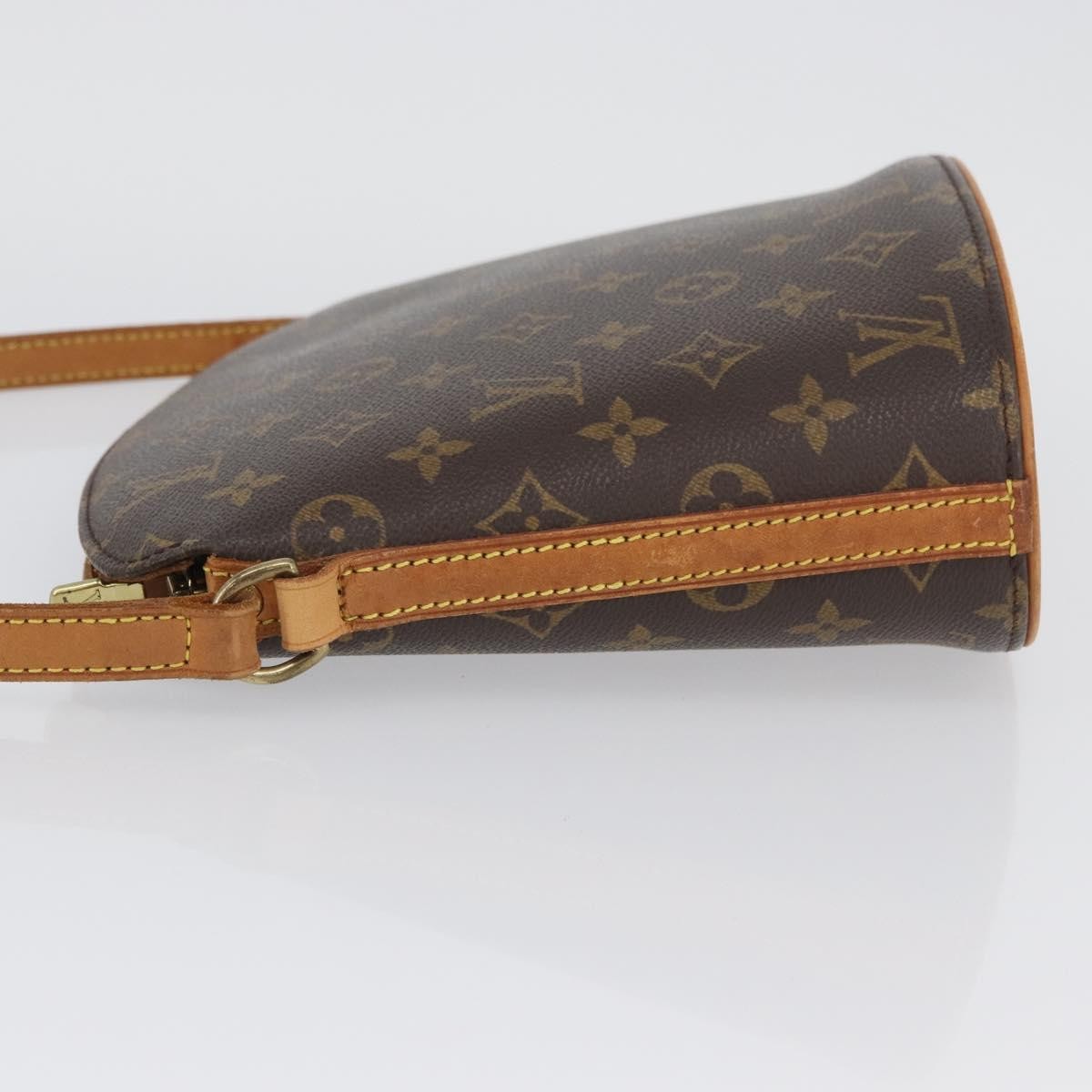 Louis Vuitton Drouot Monogram Canvas Brown Canvas Shoulder Bag Bag (Pre-Owned)