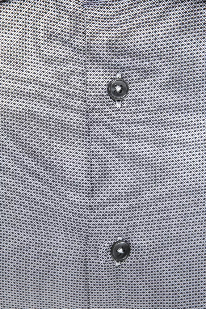 Robert Friedman Beige Cotton Men Men's Shirt