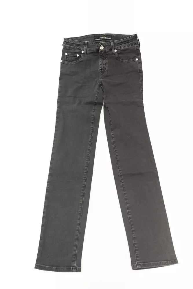 Jacob Cohen Black Cotton Women Women's Jeans