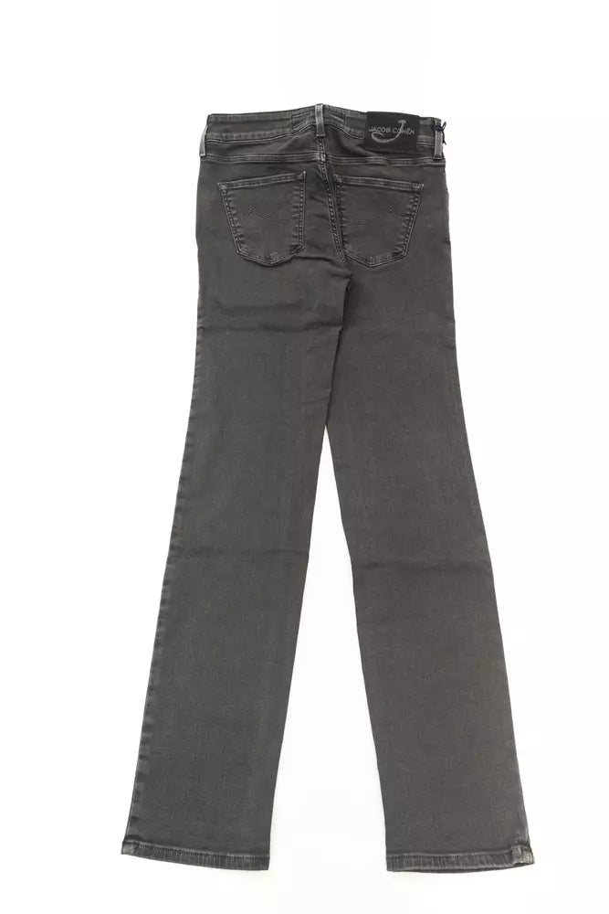 Jacob Cohen Black Cotton Women Women's Jeans