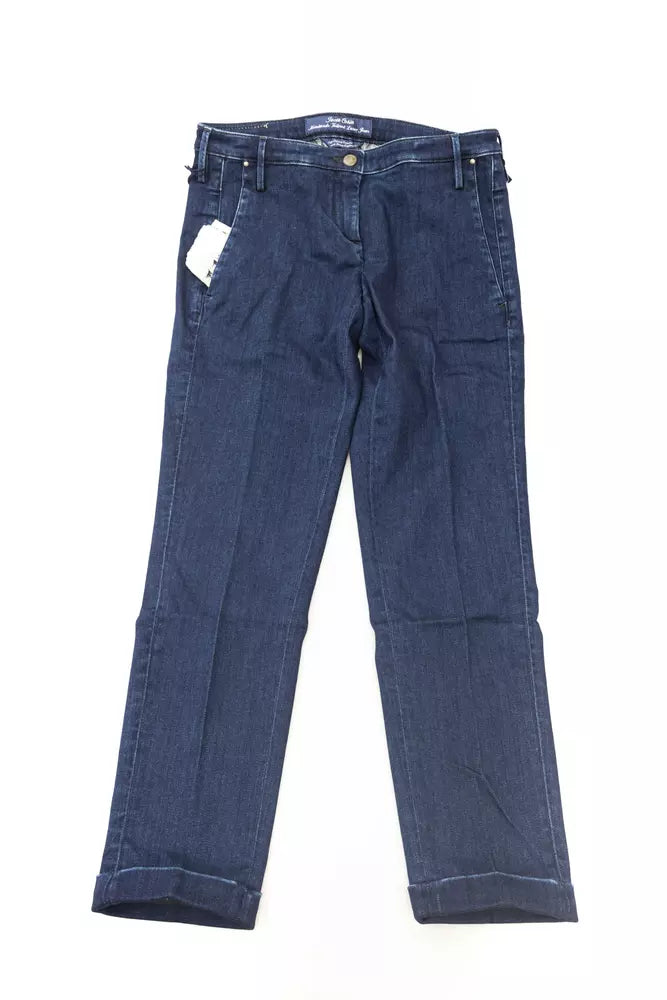 Jacob Cohen Blue Cotton Women Women's Jeans