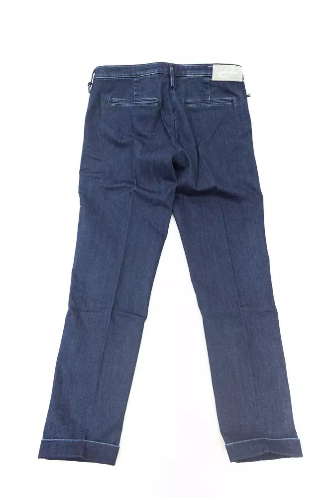 Jacob Cohen Blue Cotton Women Women's Jeans