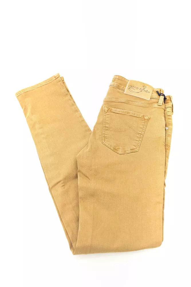 Jacob Cohen Beige Cotton Women Women's Jeans
