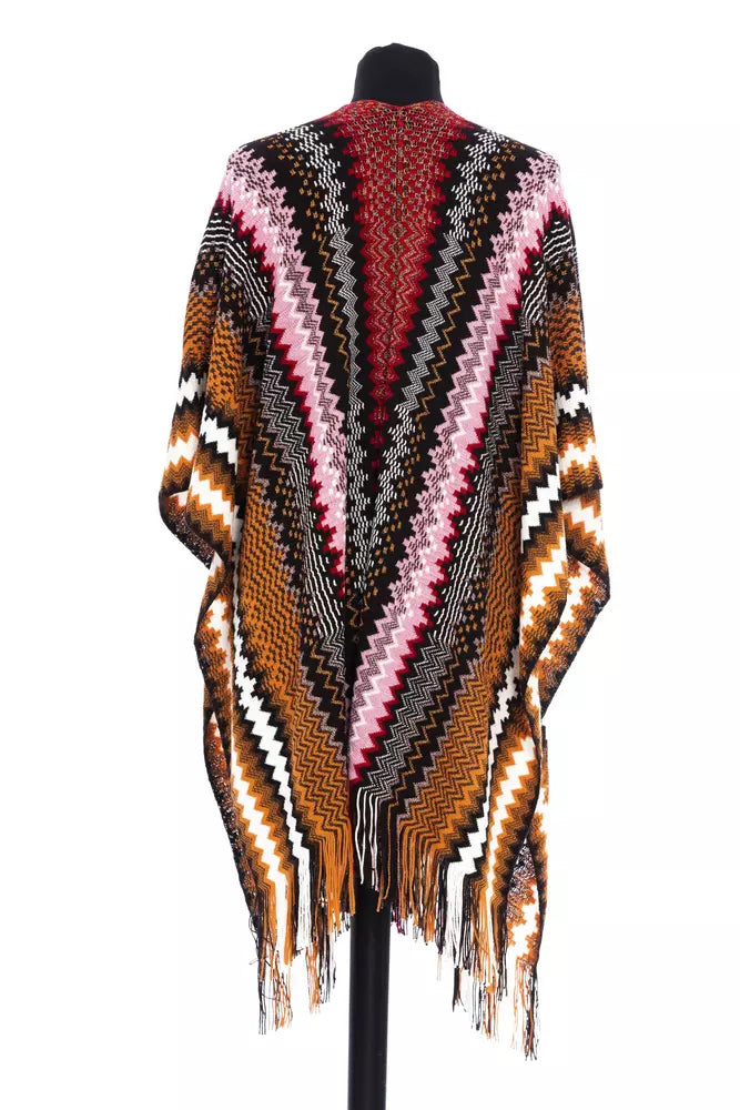 Missoni Multicolor Wool Women Women's Poncho