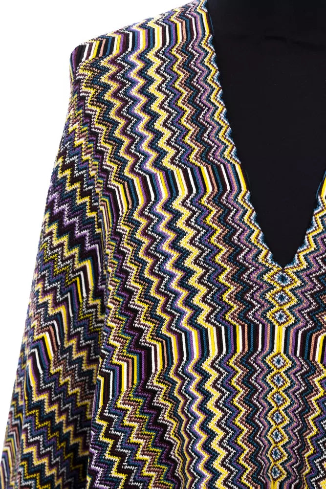 Missoni Multicolor Wool Women Women's Poncho