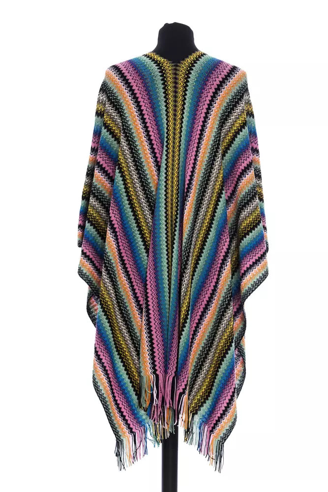 Missoni Multicolor Wool Women Women's Poncho