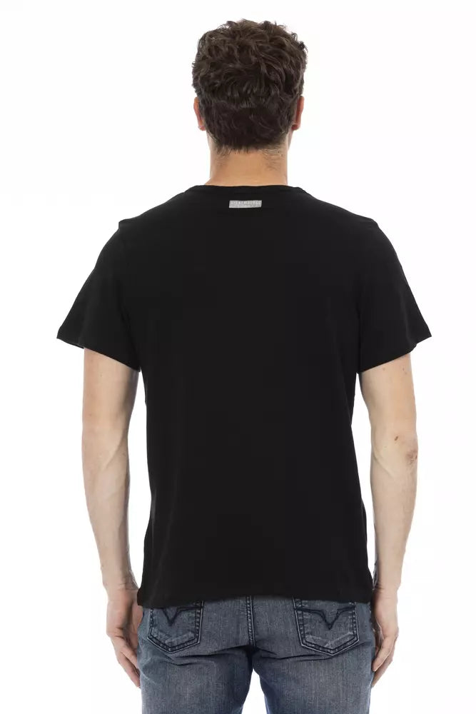 Bikkembergs Black Cotton Men Men's T-Shirt