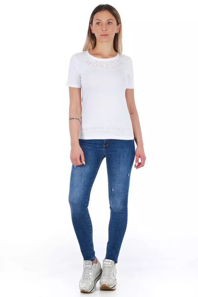 Frankie Morello Blue Denim Women Women's Jeans