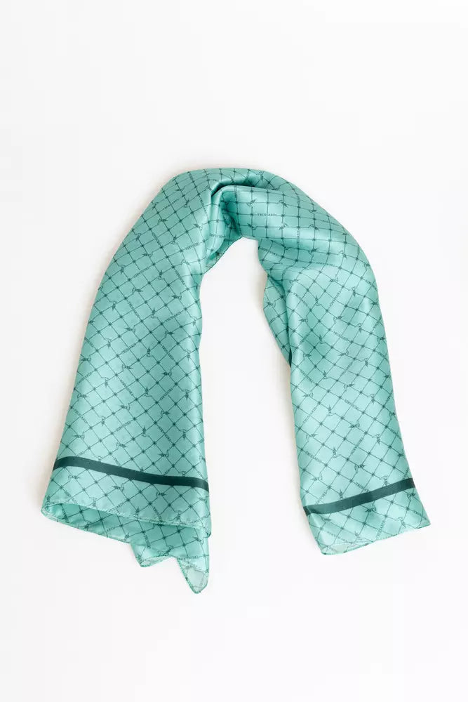 Trussardi Light Blue Silk Women Women's Scarf