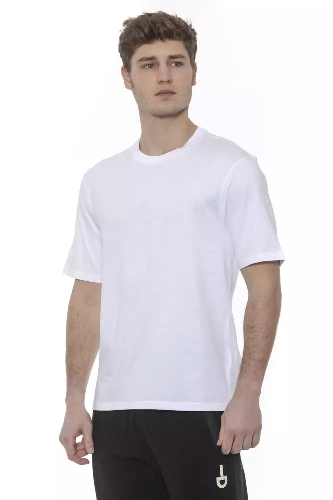 Tond White Cotton Men's Oversized Men's T-Shirt