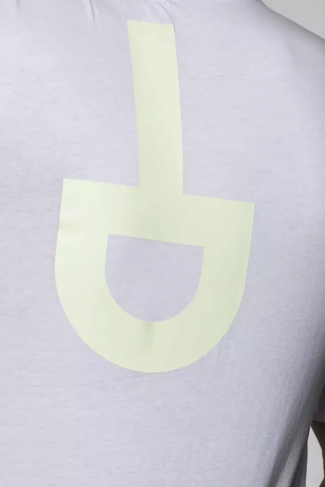 Tond White Cotton Men's Oversized Men's T-Shirt