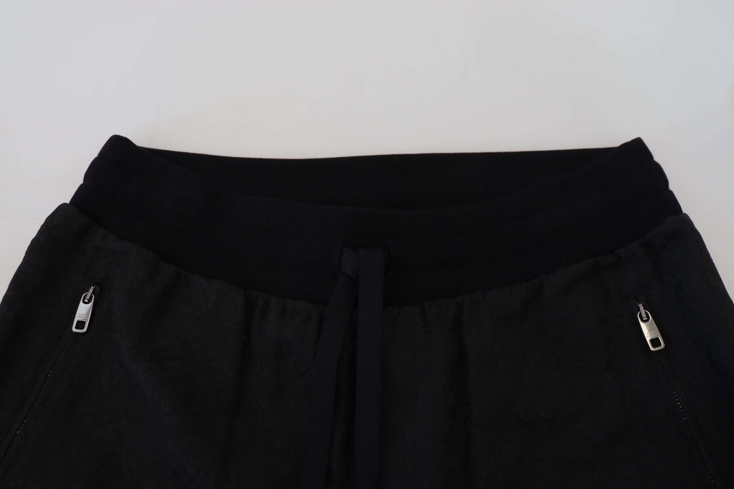 Dolce & Gabbana Black Men Casual Jogger Men's Pants