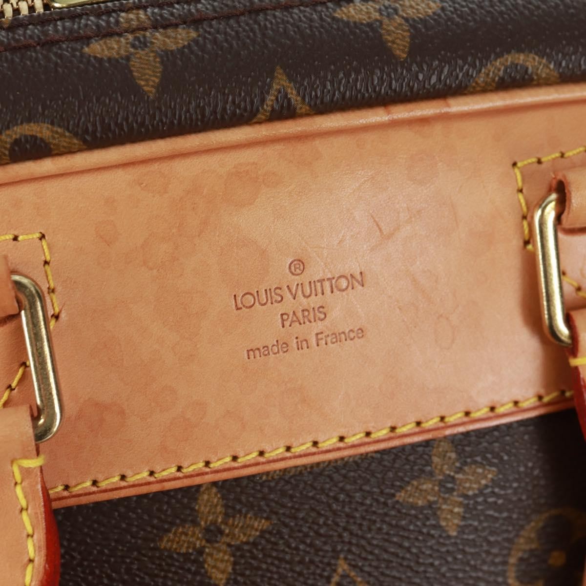 Louis Vuitton Evasion Monogram Canvas Brown Canvas Travel Bag Bag (Pre-Owned)