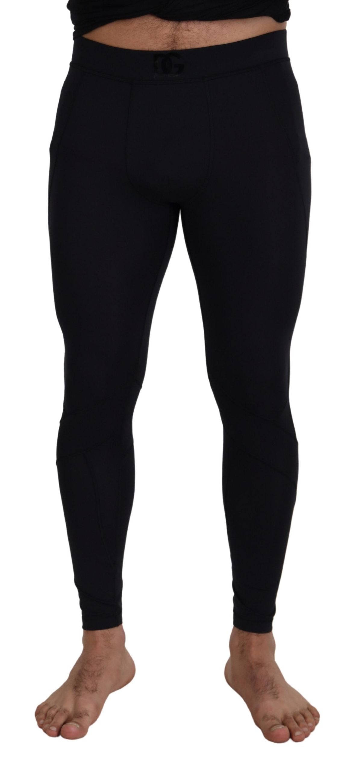 Dolce & Gabbana Sleek Black Designer Men's Pants