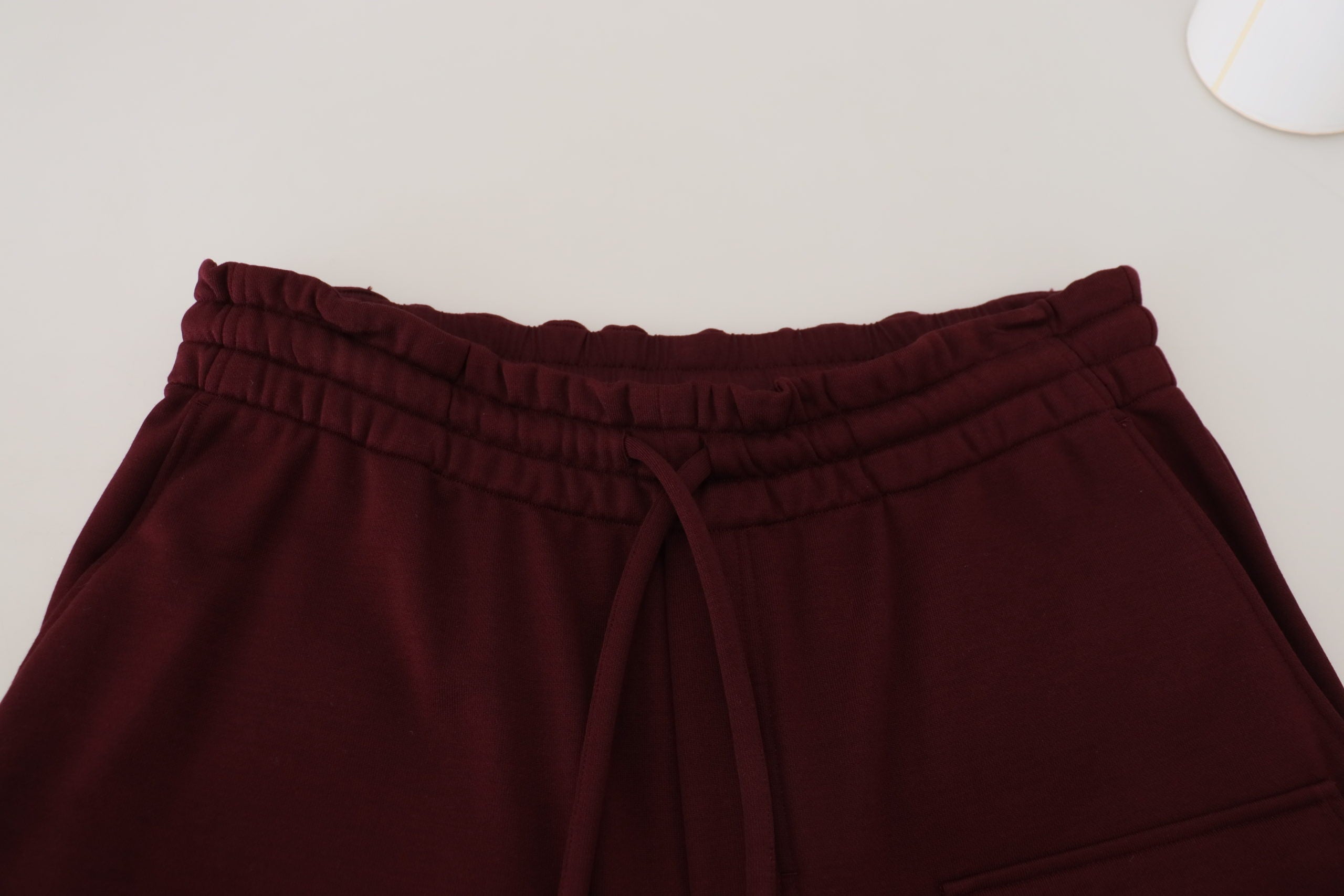 Dolce & Gabbana Maroon Bermuda Cargo Men Men's Shorts