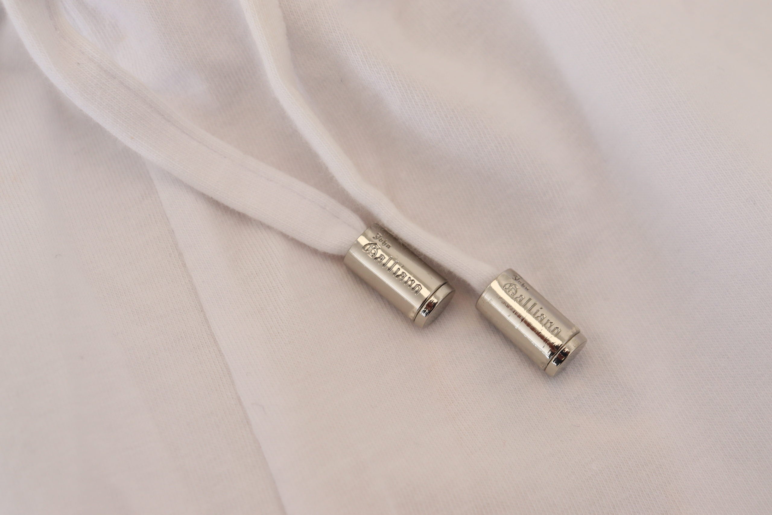 John Galliano White Cotton Logo Loose Men Men's Pants
