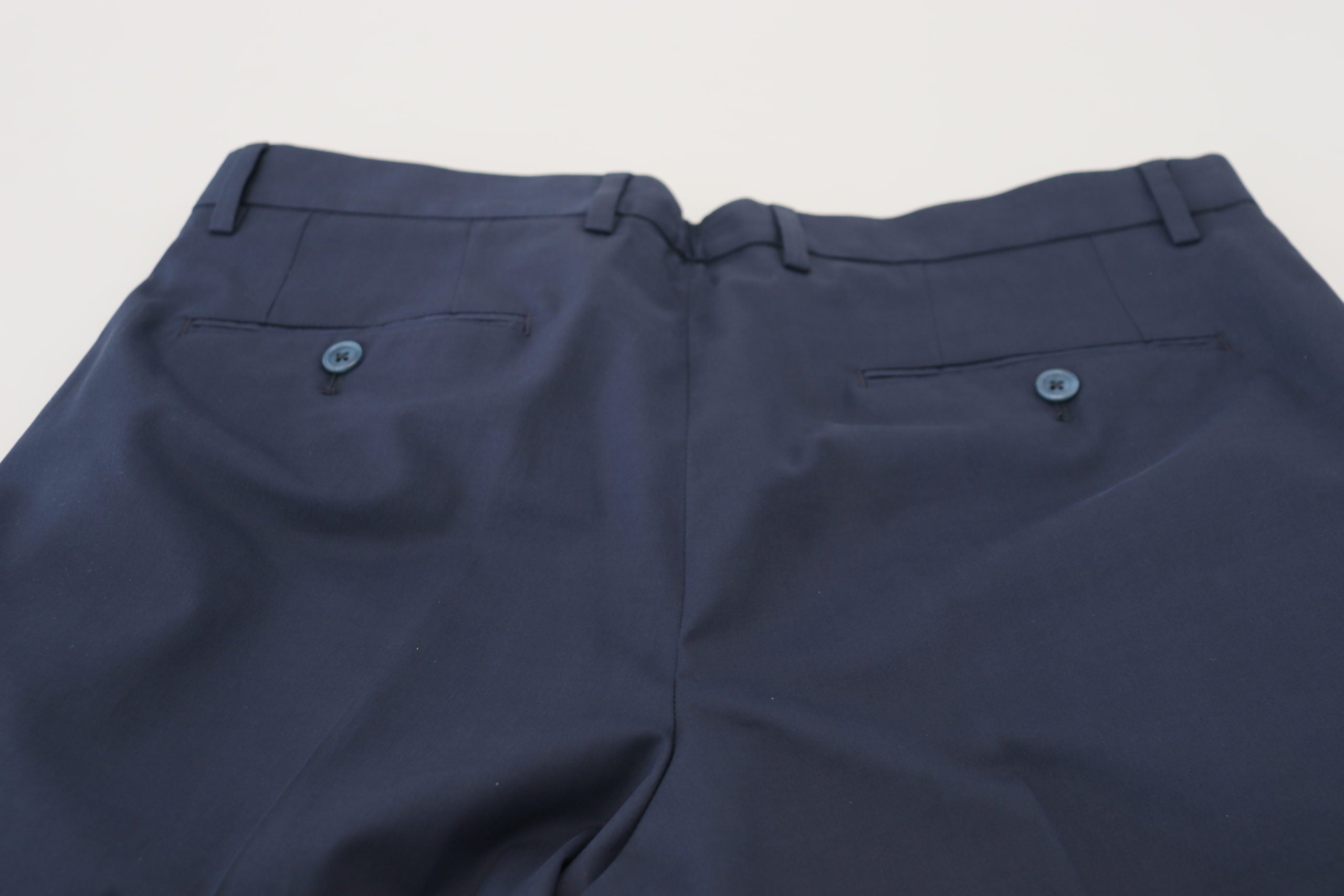 Dolce & Gabbana Blue Chinos Cotton Stretch Casual Men's Shorts