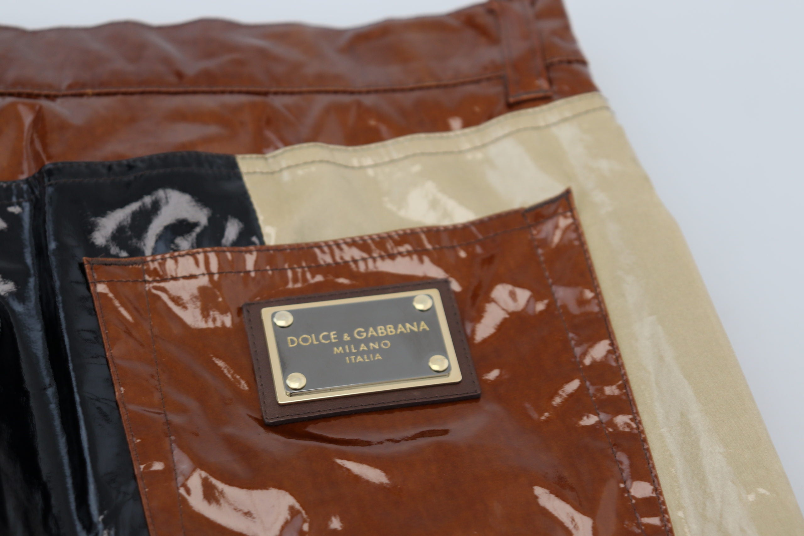 Dolce & Gabbana Elegant Shining Denim Silk Blend Men's Jeans