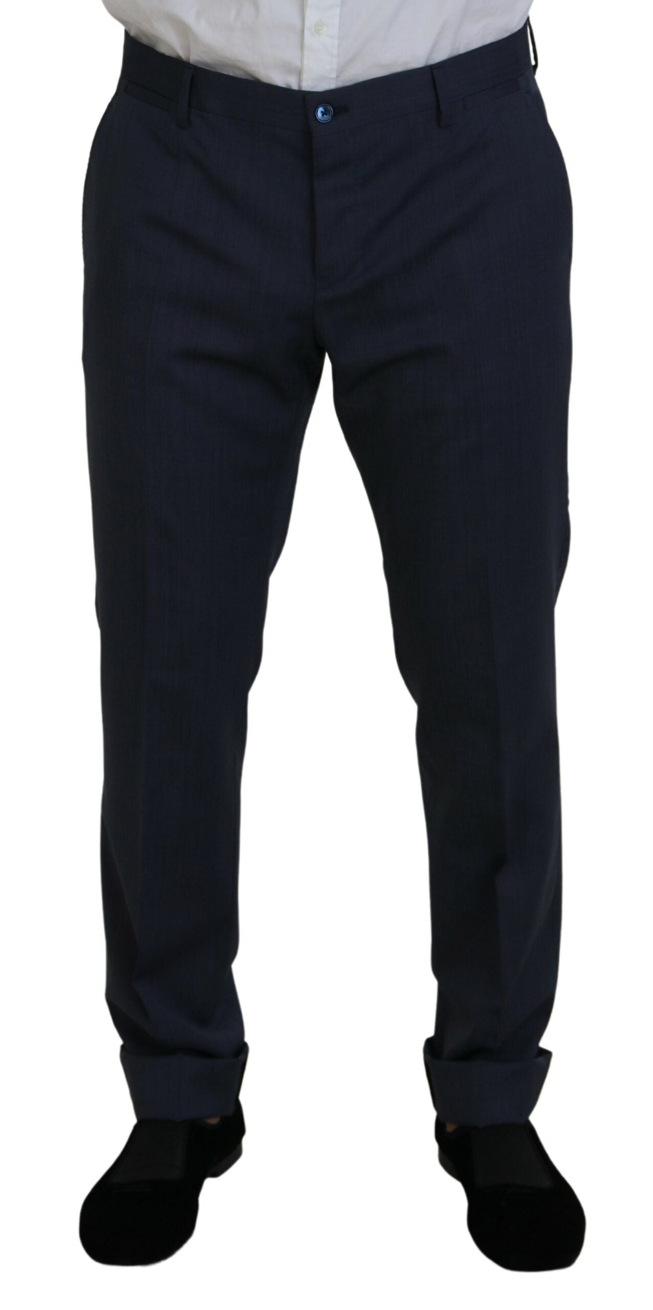 Dolce & Gabbana Elegant Blue Martini Men's Slim Fit Men's Suit