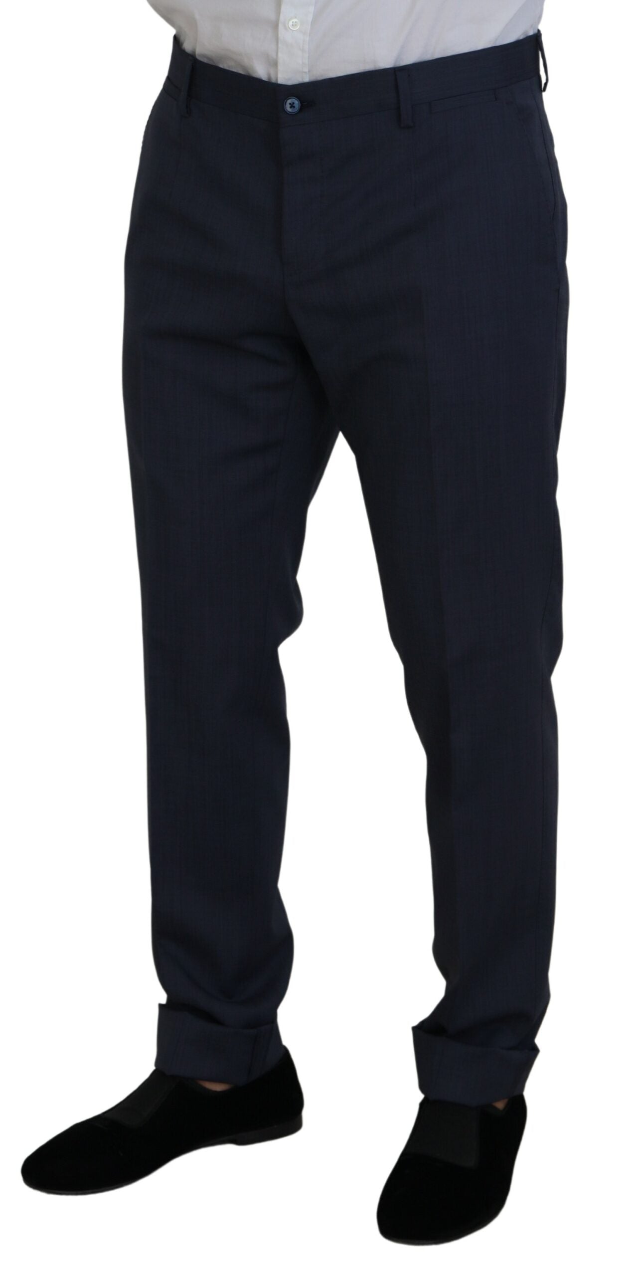 Dolce & Gabbana Elegant Blue Martini Men's Slim Fit Men's Suit
