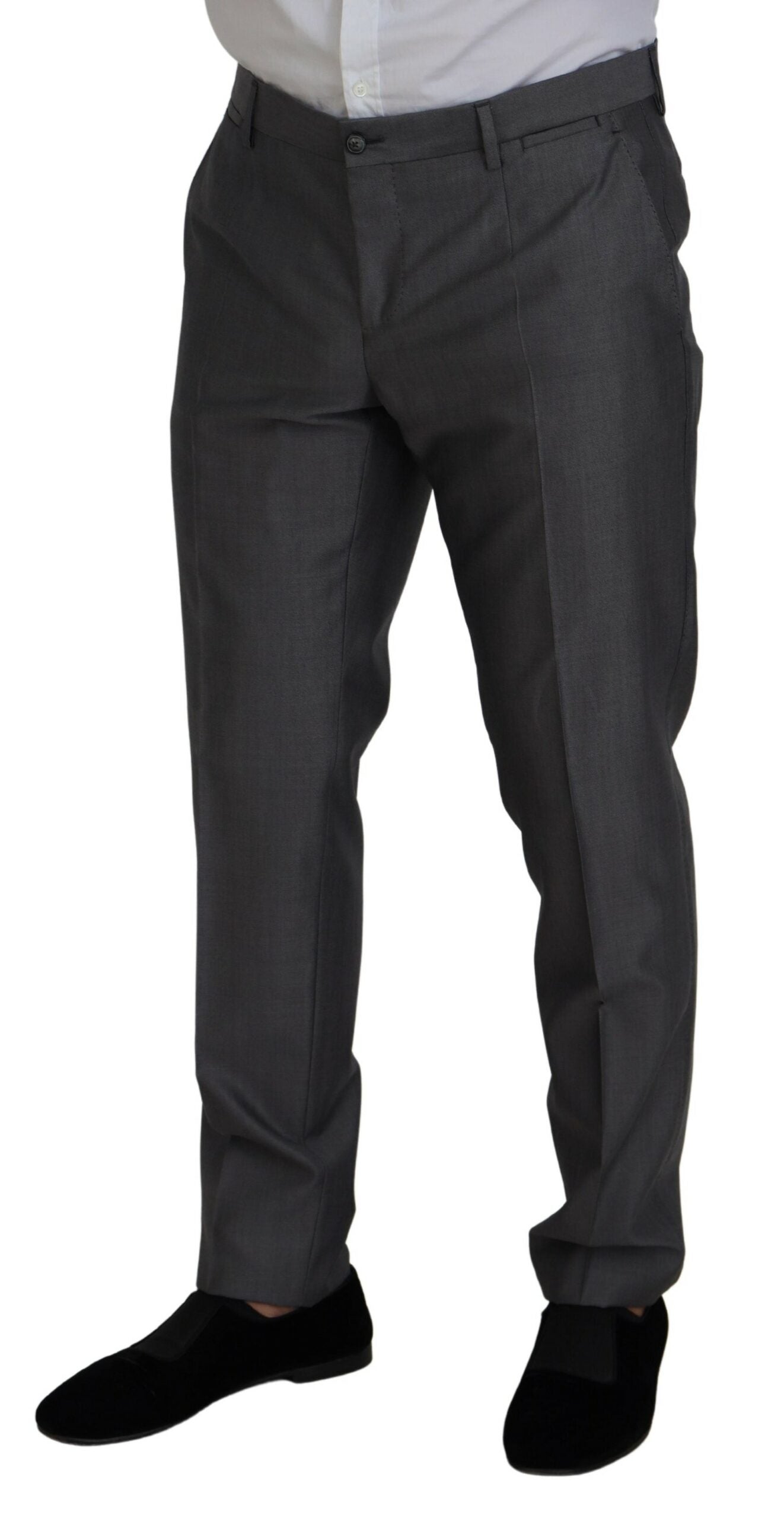 Dolce & Gabbana Gray SICILIA 3 Piece Slim Fit Men's Suit