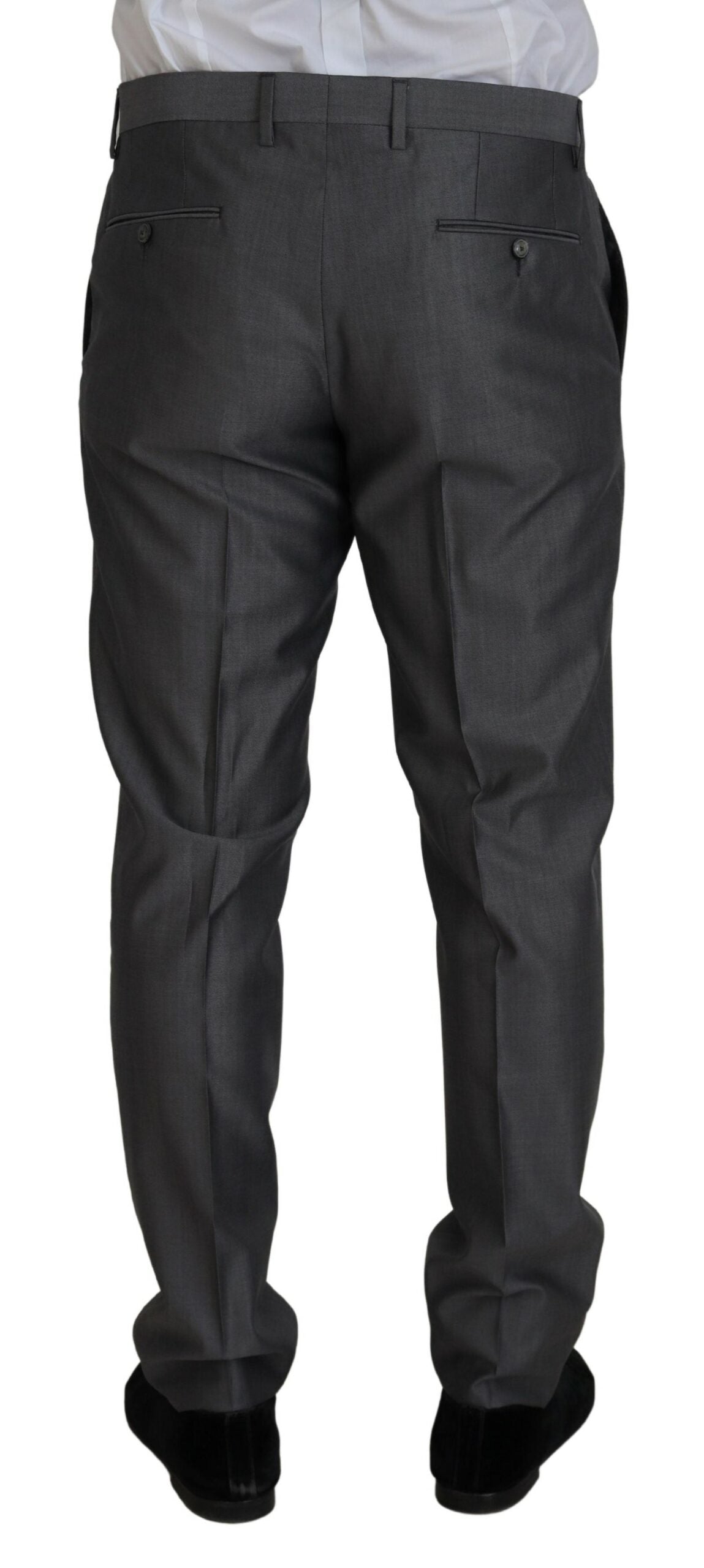 Dolce & Gabbana Gray SICILIA 3 Piece Slim Fit Men's Suit
