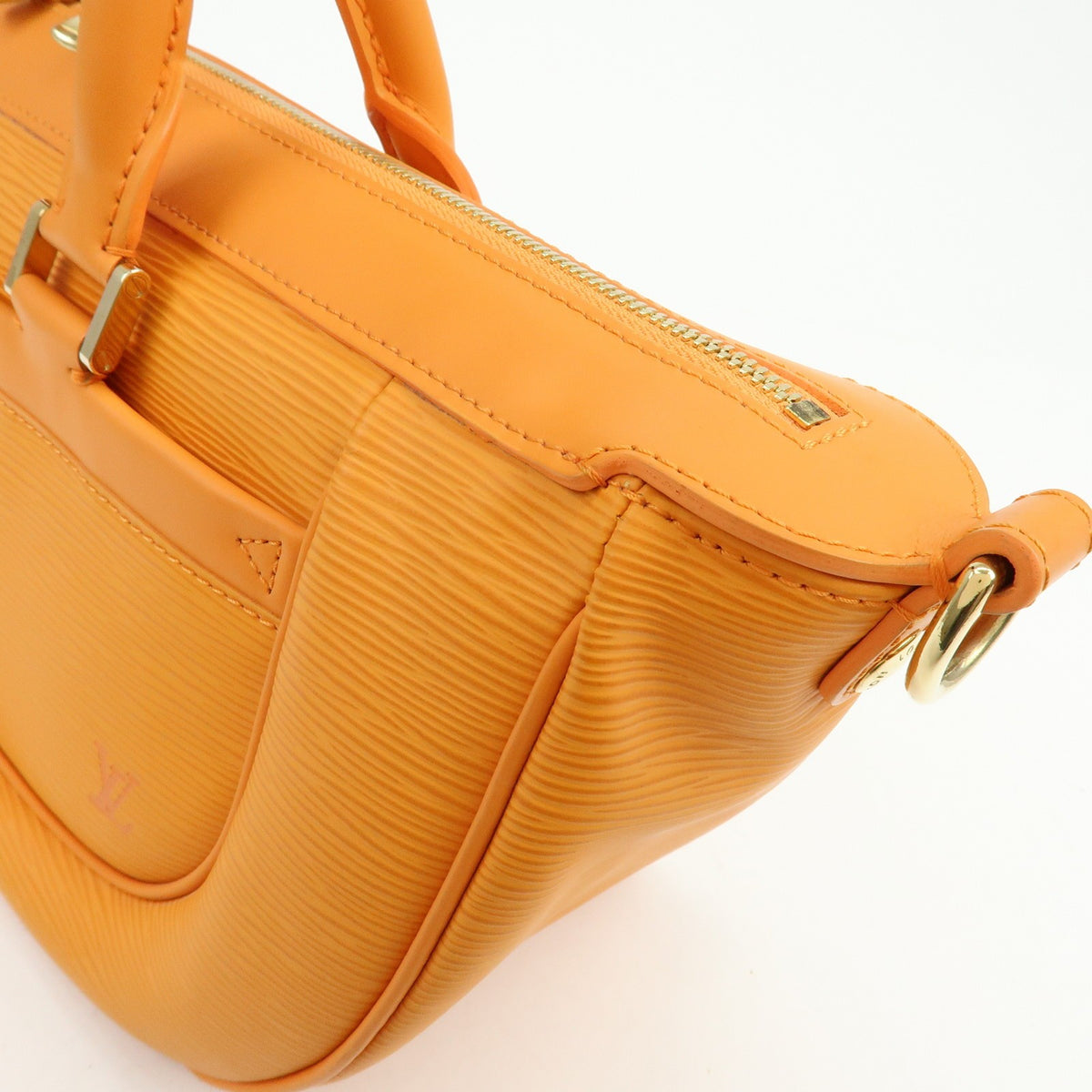Louis Vuitton Dhanura Epi Leather Orange Leather Handbag (Pre-Owned)